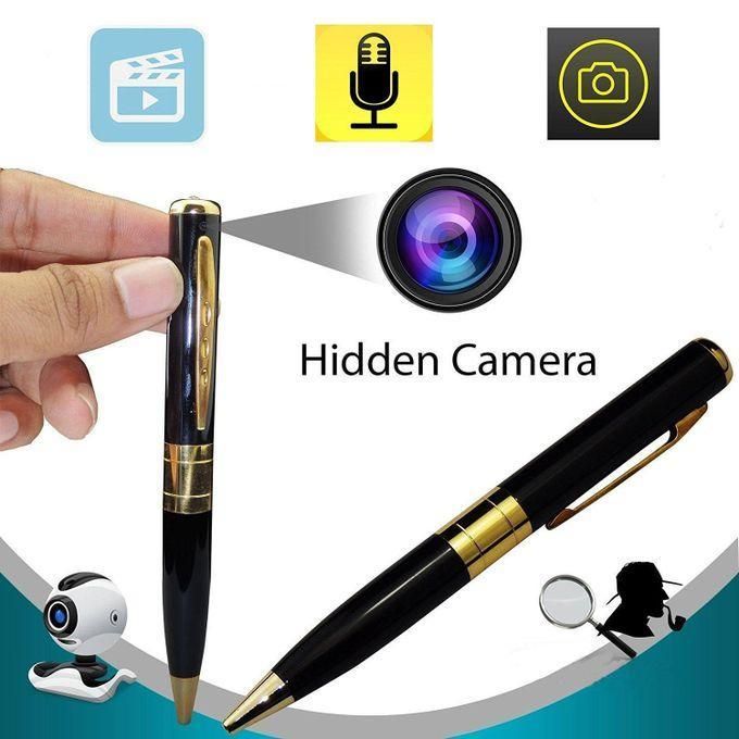 قلم كاميرا خفي بدقة 1080p HD مع تسجيل فيديو وصوت