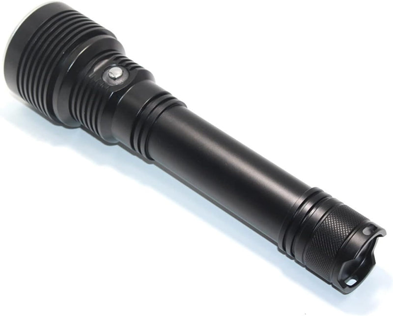 مصباح يدوي LED XHP90 فائق القوة 100000 لومن قابل لإعادة الشحن