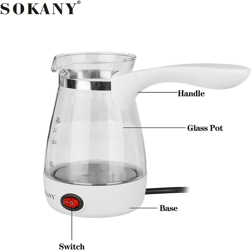 ماكينة قهوة تركية كهربائية Sokany