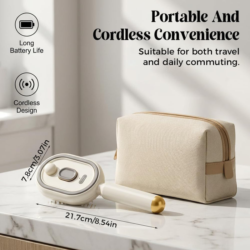 Flexible cushion gentle touch on scalp