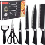 طقم سكاكين EVRYEALTH 6 قطع - Damise Sharp Knives