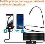 كاميرا فحص USB Type-C مزدوجة العدسة ضد الماء