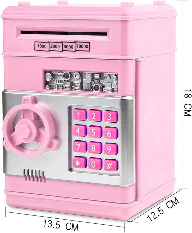 حصالة نقود إلكترونية للأطفال - صندوق توفير بكلمة سر