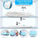 Vacuum Storage Bags - Space Saver with Pump 🧹 - 5 Bags