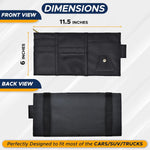 منظم حامل الغرفة الشمسية للسيارة 🚗 | Car Sun Visor Organizer
