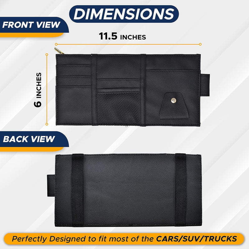 منظم حامل الغرفة الشمسية للسيارة 🚗 | Car Sun Visor Organizer