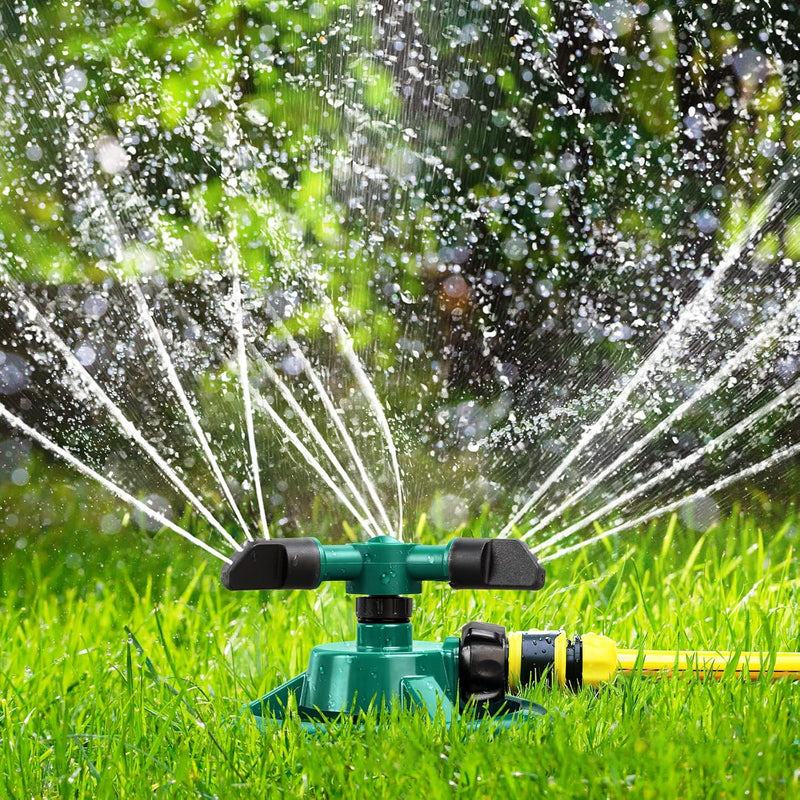 رشاش ماء دوار للحديقة 360 درجة 🌿💦
