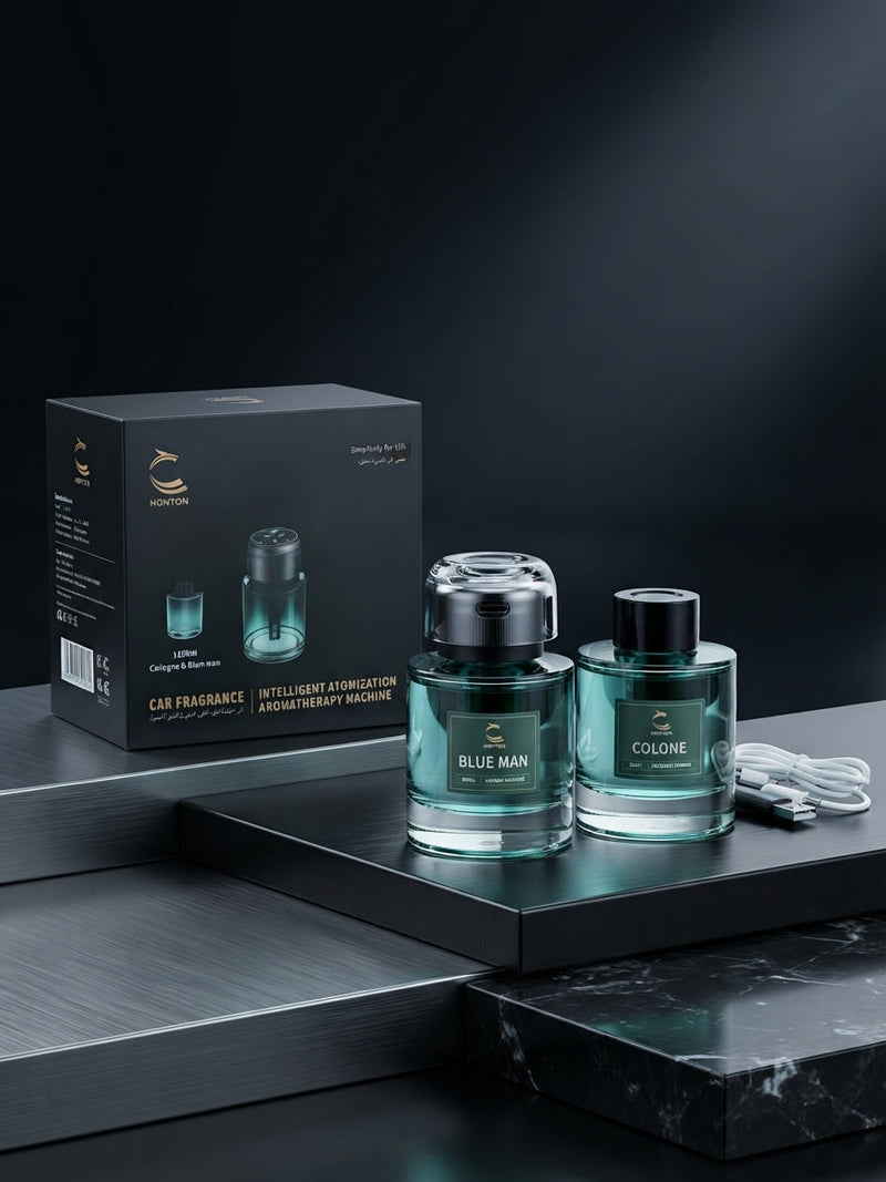 🔥 HONTON P47+ | جهاز عطر السيارة الذكي - اطلب قطعتين بسعر قطعة!