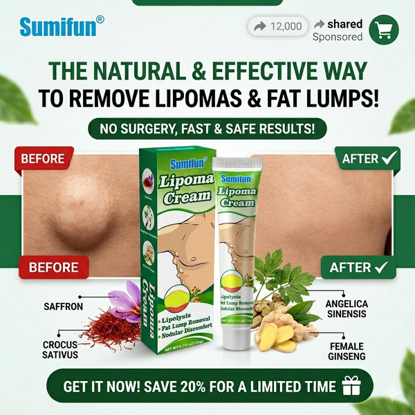 Sumifun Lipoma Cream - Natural Herbal Fat Lump Removal