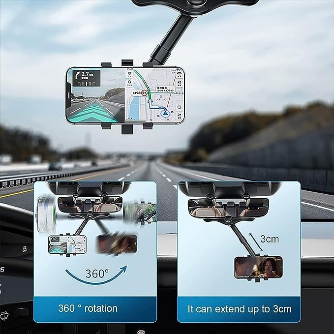 حامل موبايل دوار 360 درجة للسيارة