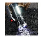 كشاف LED متعدد الوظائف مع شحن شمسي وUSB - 4 أوضاع