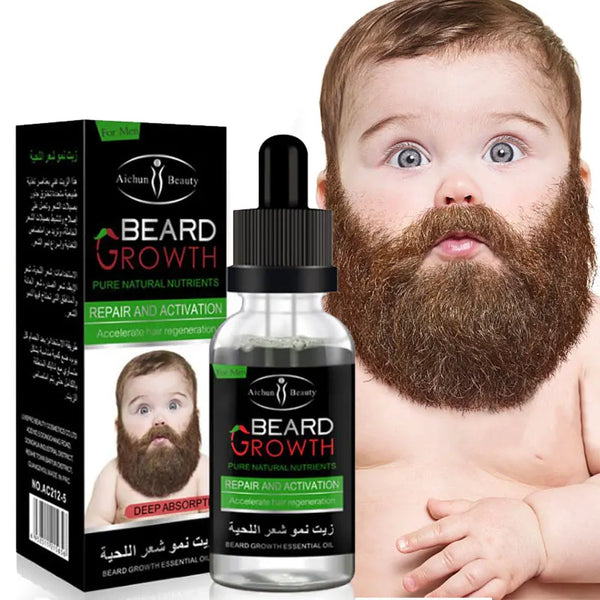 Beard growth oil, زيت نمو اللحية
