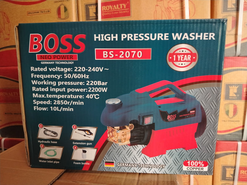 غسالة ضغط عالي BOSS Neo Power BS-2070