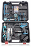 BOSS Cordless Drill & Complete Tool Kit — طقم عدة كامل