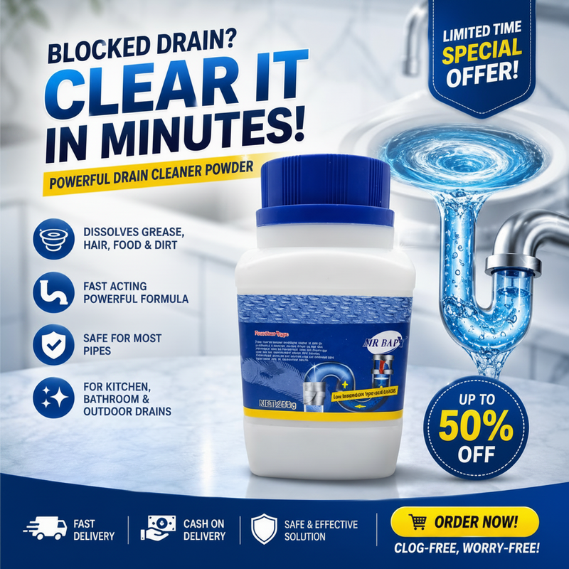 Drain Cleaner - Product Lifestyle