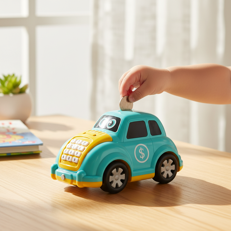 Electronic Money Box Car - Lifestyle