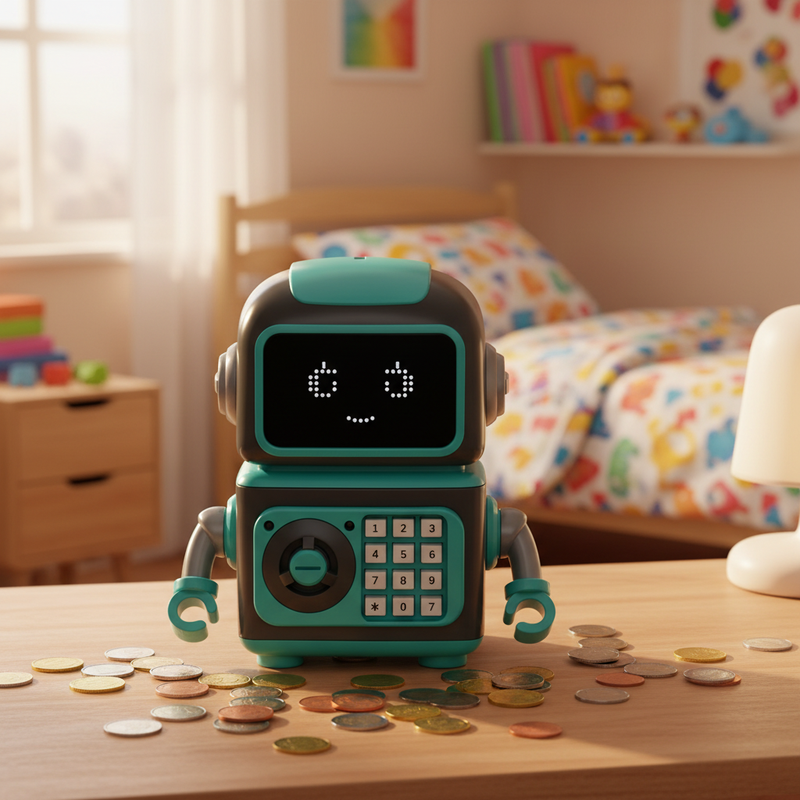 Electronic Money Box Robot - Lifestyle