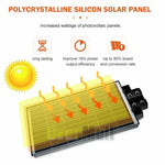 ✨ كشاف طاقة شمسية 360° – Solar Flood Light 3500W