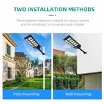 ✨ كشاف طاقة شمسية 360° – Solar Flood Light 3500W