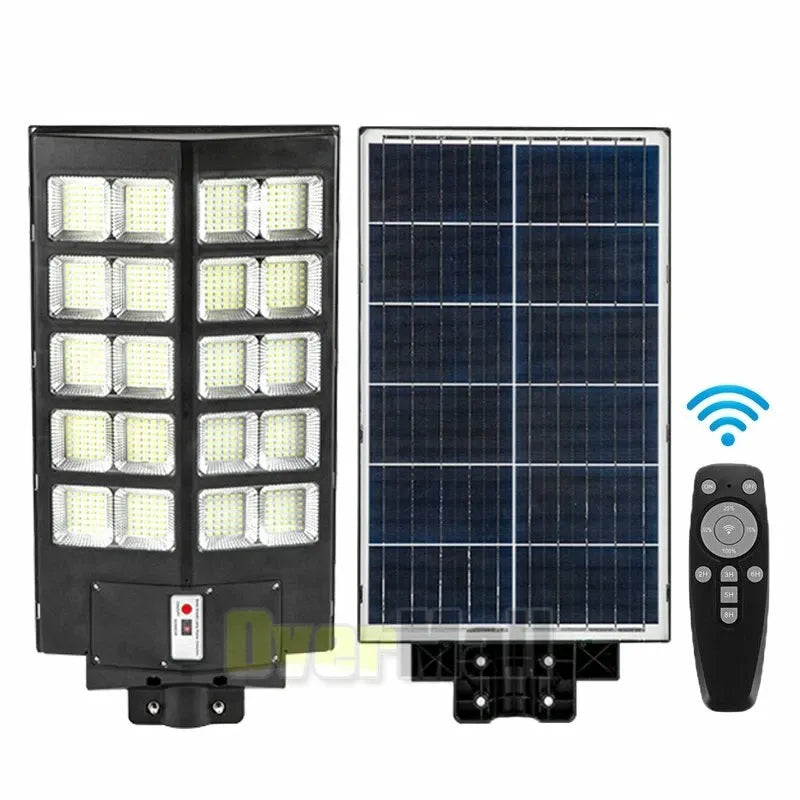 ✨ كشاف طاقة شمسية 360° – Solar Flood Light 3500W