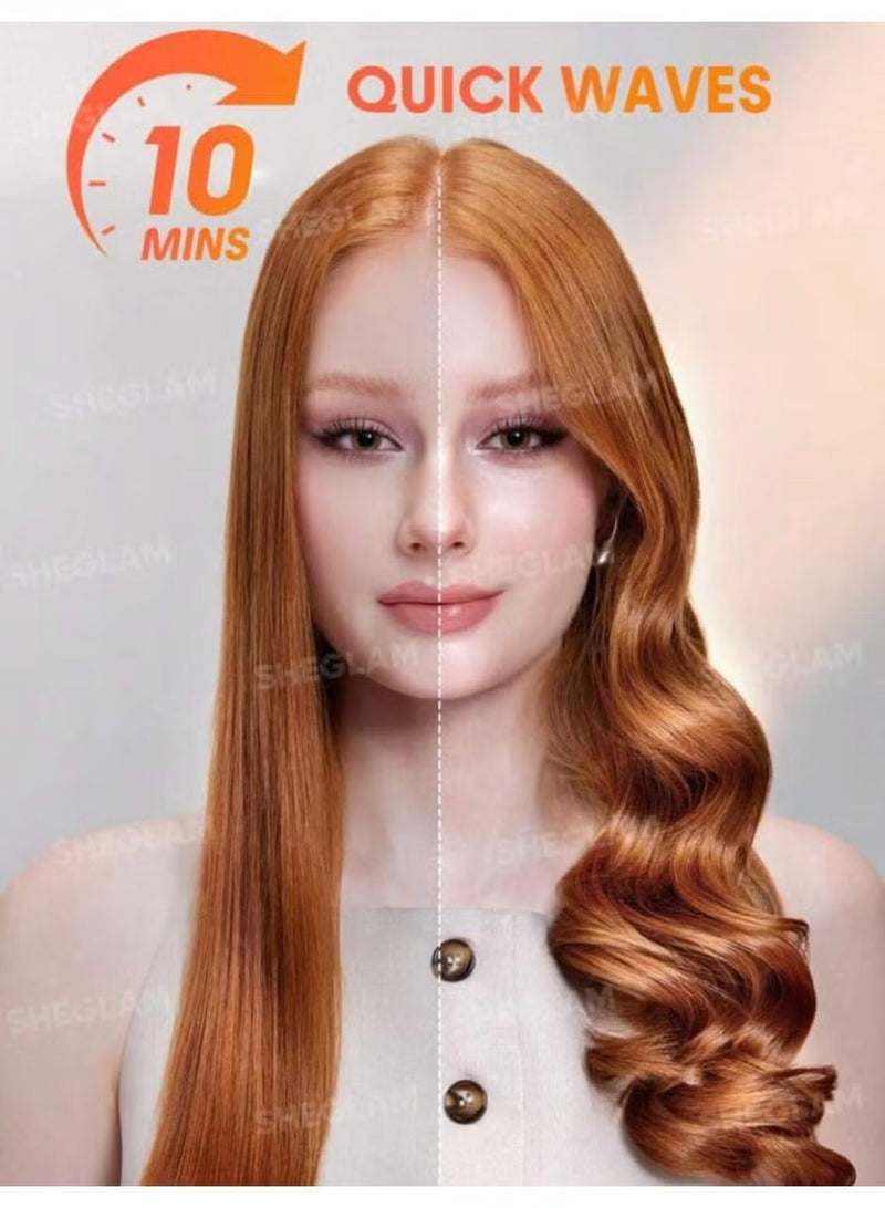 ✨ SHEGLAM جهاز تجعيل الشعر التلقائي - It-Curl 32mm