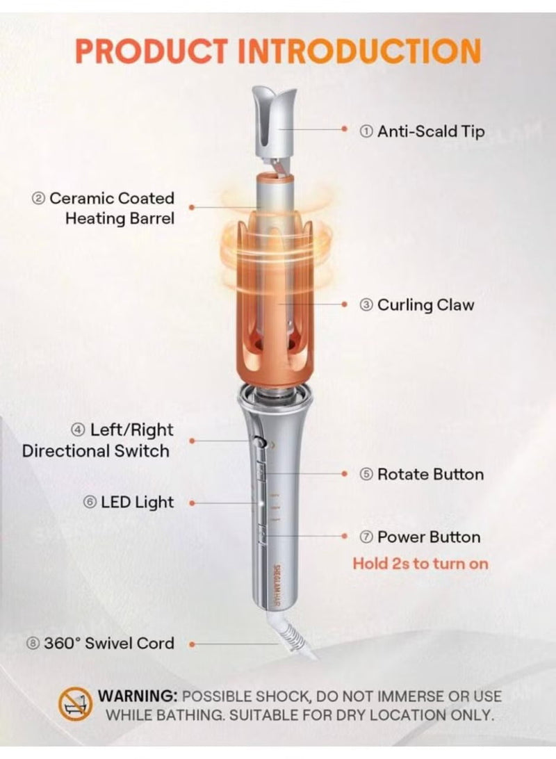 ✨ SHEGLAM جهاز تجعيل الشعر التلقائي - It-Curl 32mm