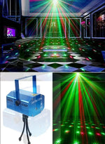 🎉 جهاز ليزر ميني للحفلات والمنزل – Mini Laser Stage Light