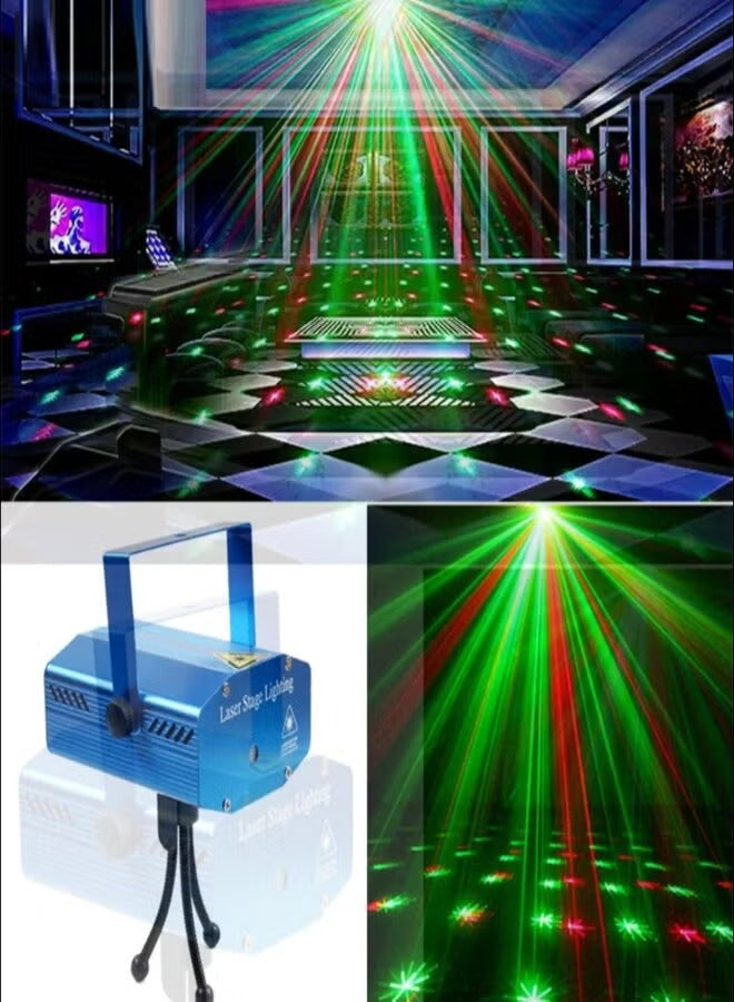 🎉 جهاز ليزر ميني للحفلات والمنزل – Mini Laser Stage Light