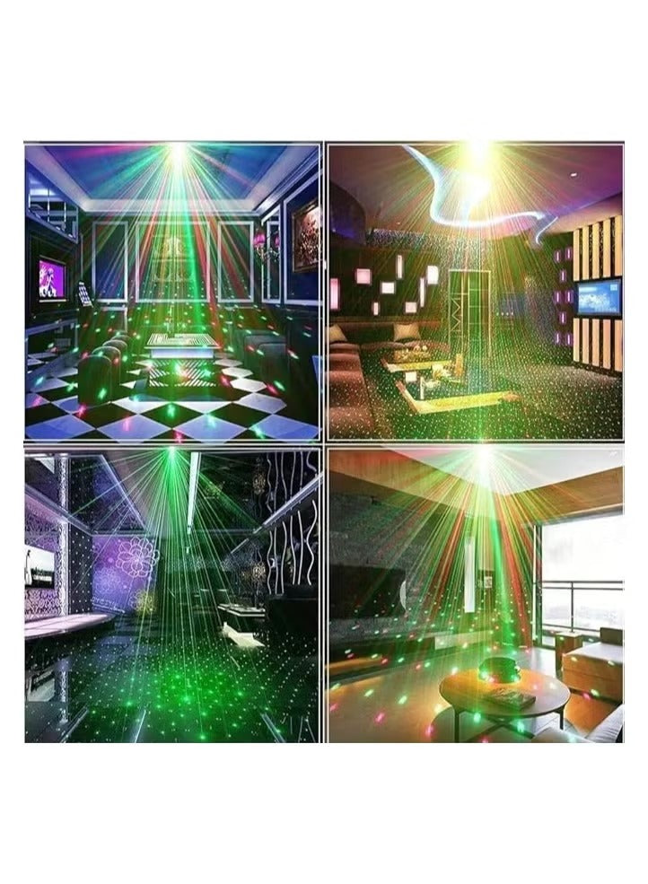 🎉 جهاز ليزر ميني للحفلات والمنزل – Mini Laser Stage Light