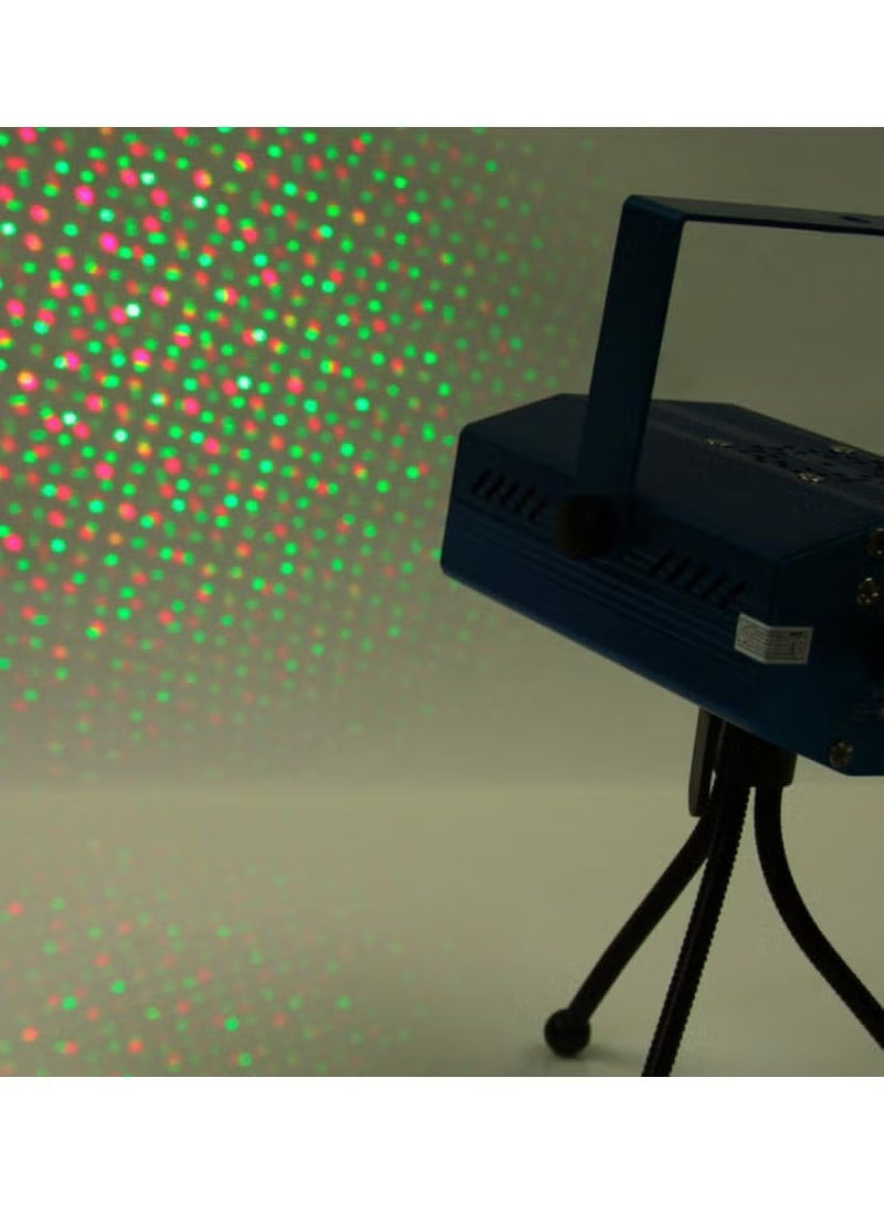 🎉 جهاز ليزر ميني للحفلات والمنزل – Mini Laser Stage Light