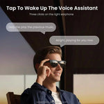 نظارات شمسية ذكية بسماعة بلوتوث 🕶️🎧 — استمع واتصل بلمسة واحدة!