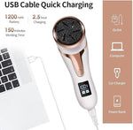 مزيل الجلد الميت ببطارية 1200mAh وشحن USB