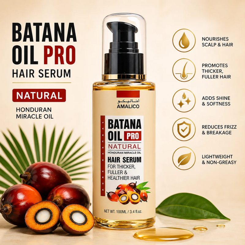 AMALICO Batana Oil Hair Series 🌿 – طقم العناية الكامل 6 قطع