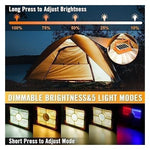 🔦☀️ كشاف شمسي LED متعدد الوظائف مع باور بانك - 4 أوضاع إضاءة