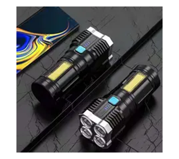 كشاف LED قوي 1200 لومن متعدد الوظائف - 4 أوضاع