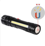 كشاف LED قلم متعدد الوظائف مع مغناطيس وشحن USB