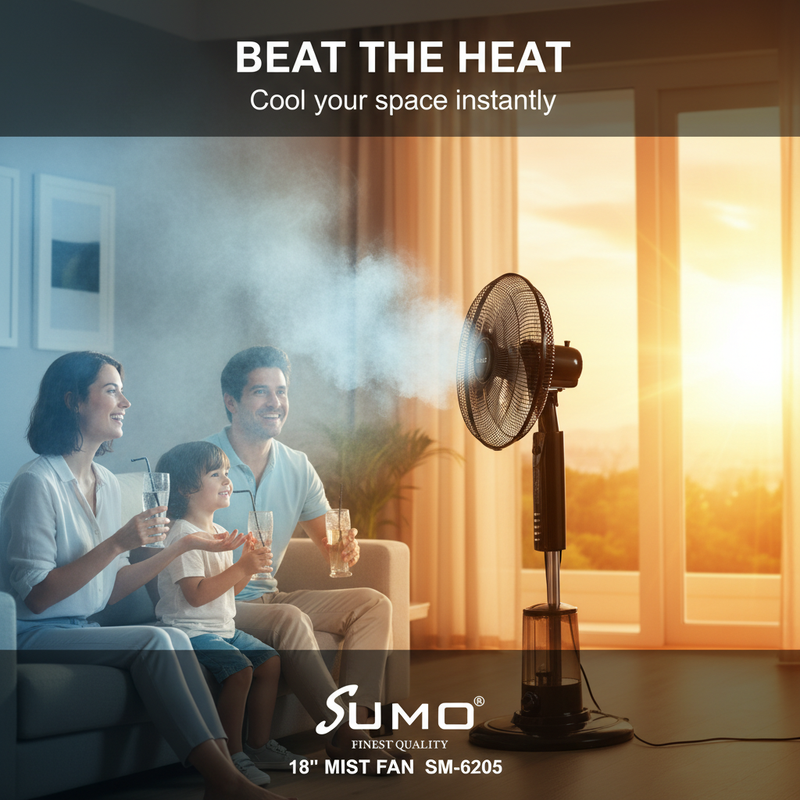 SUMO Mist Fan - Beat the Heat