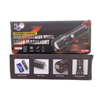كشاف LED طويل المدى 3000M مع ليزر وشحن USB - LH-7065